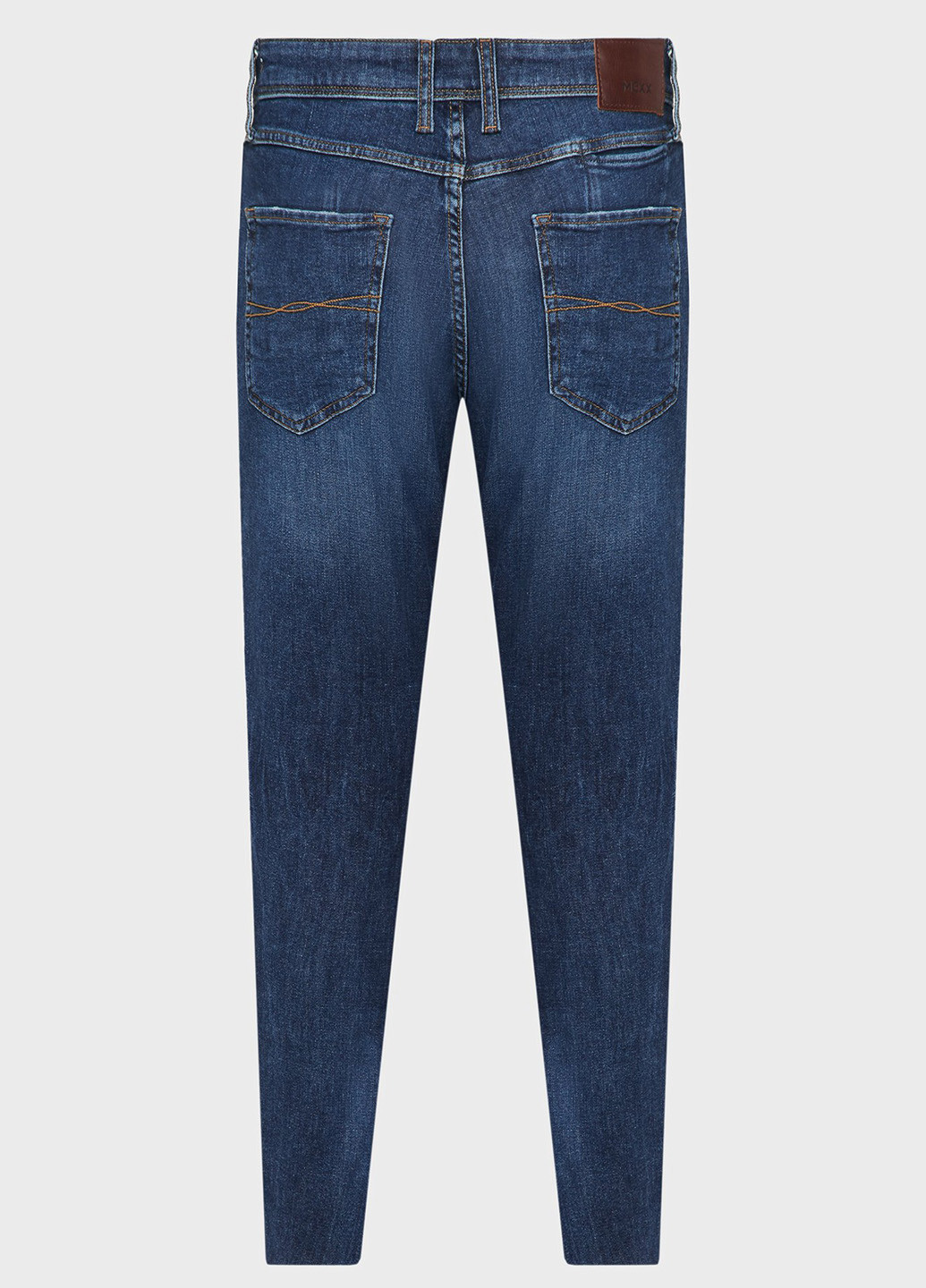 Темно-синие демисезонные скинни джинсы Mexx