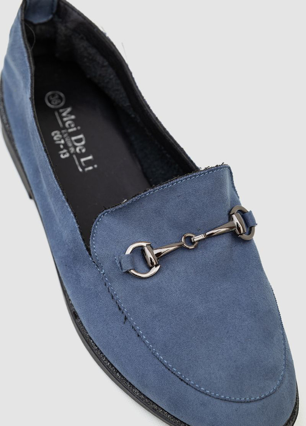 Naerkang Туфли лоферы серо-синий з искусственная замша, китай — демисезон (292014833)