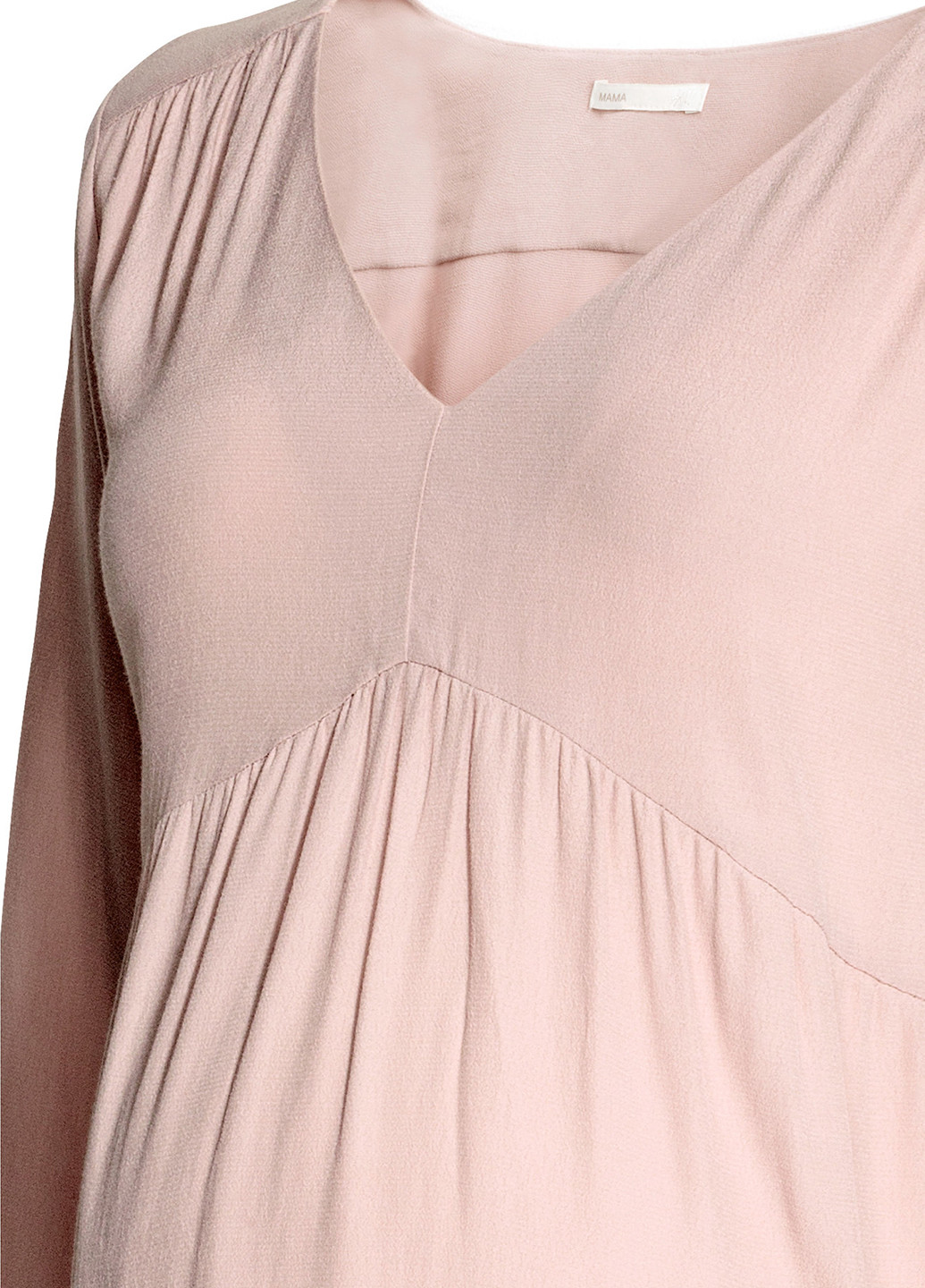 Пудрова демісезонна блуза для вагітних H&M