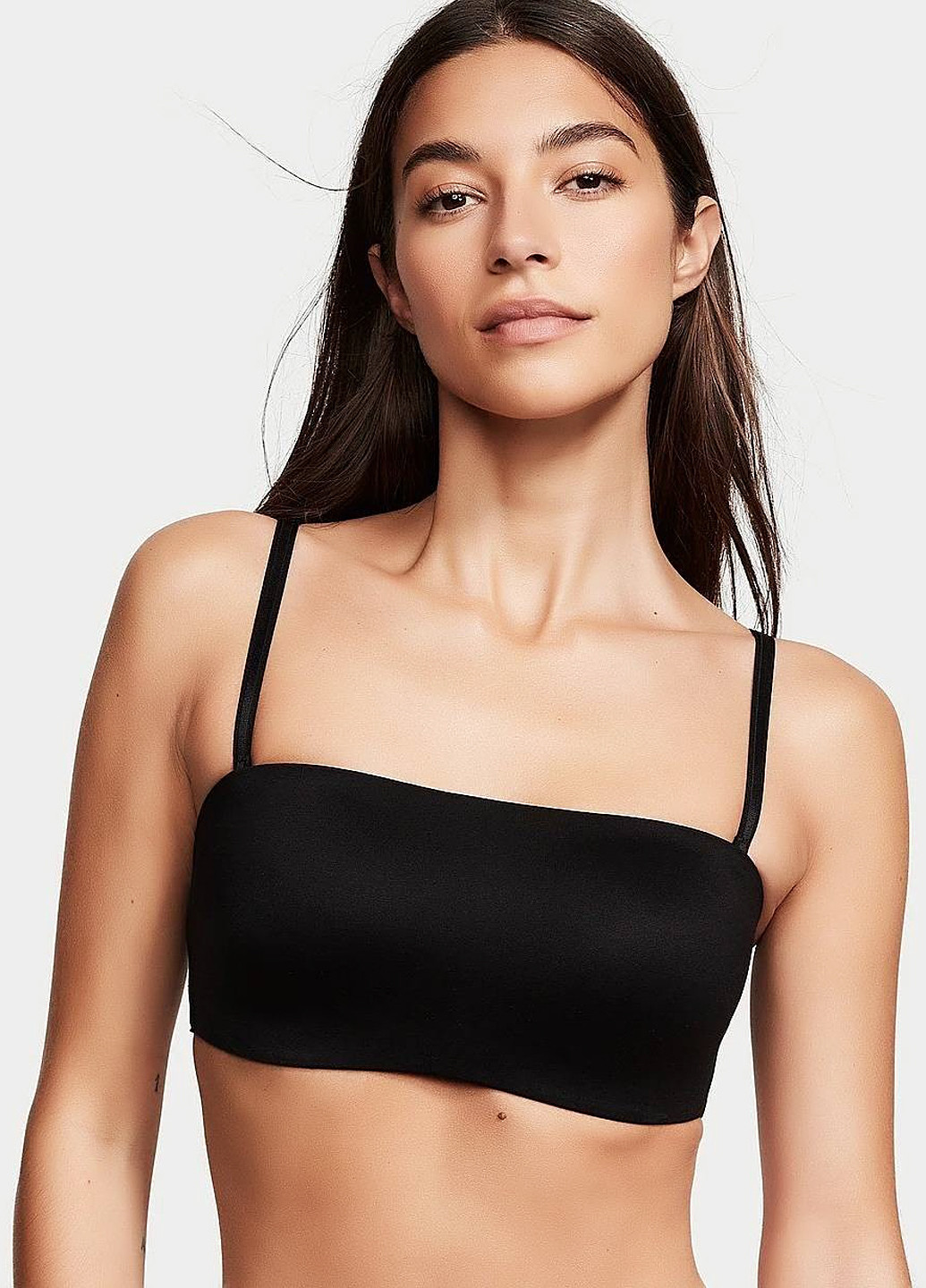 Чорний демісезонний комплект (бюстгальтер, трусики) Victoria's Secret