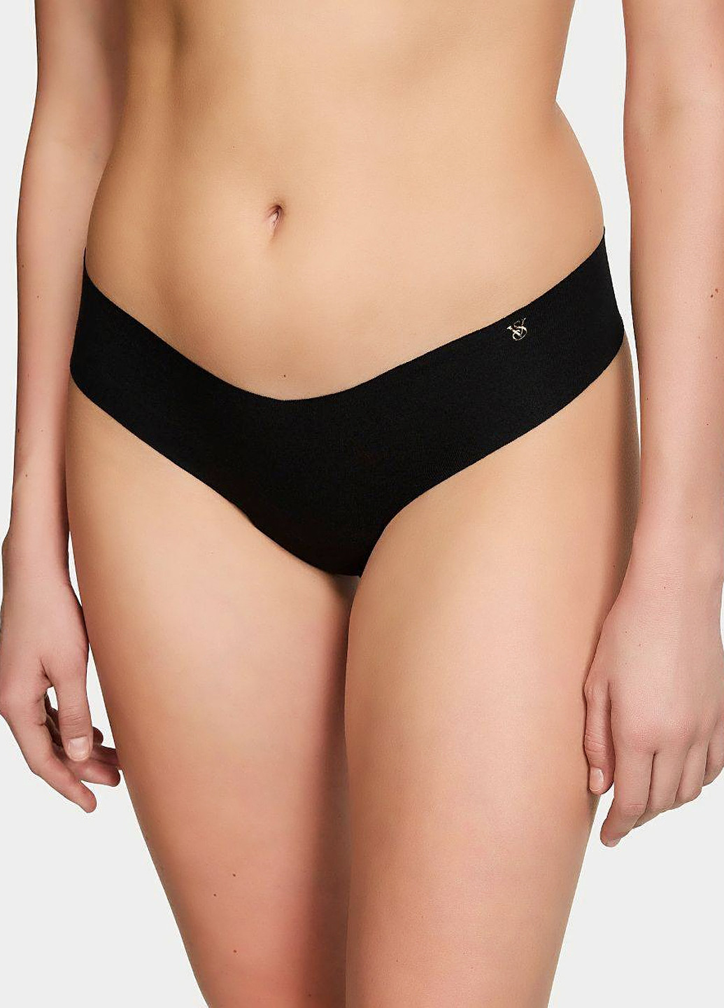 Чорний демісезонний комплект (бюстгальтер, трусики) Victoria's Secret