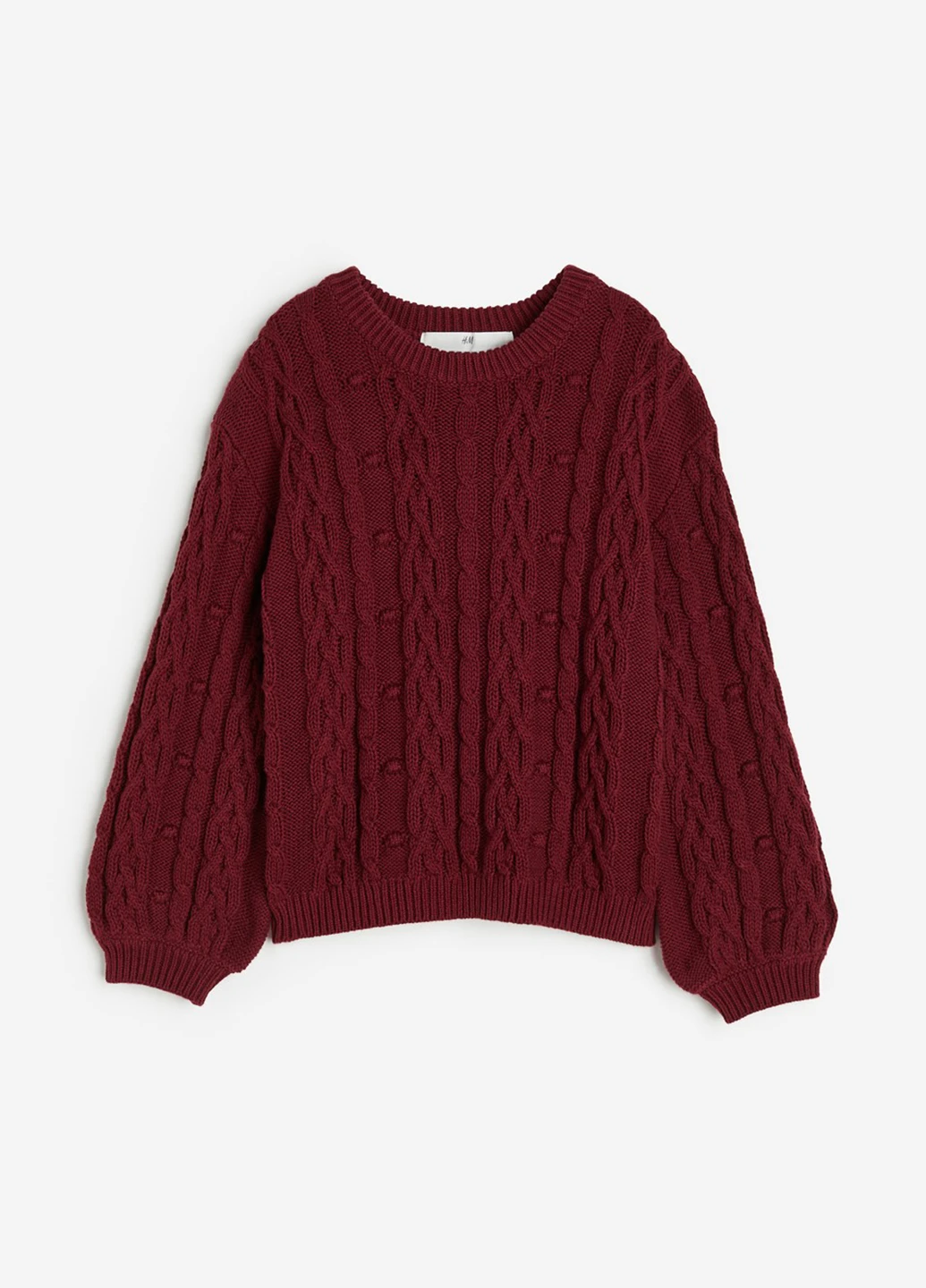 Темно-красный демисезонный джемпер джемпер H&M