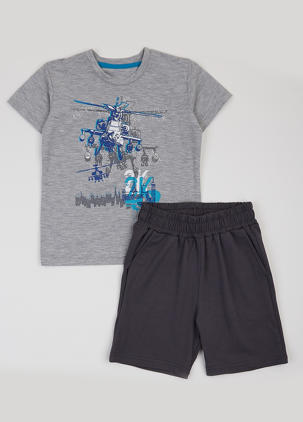 Комбинированный летний комплект (футболка, шорты) Ляля