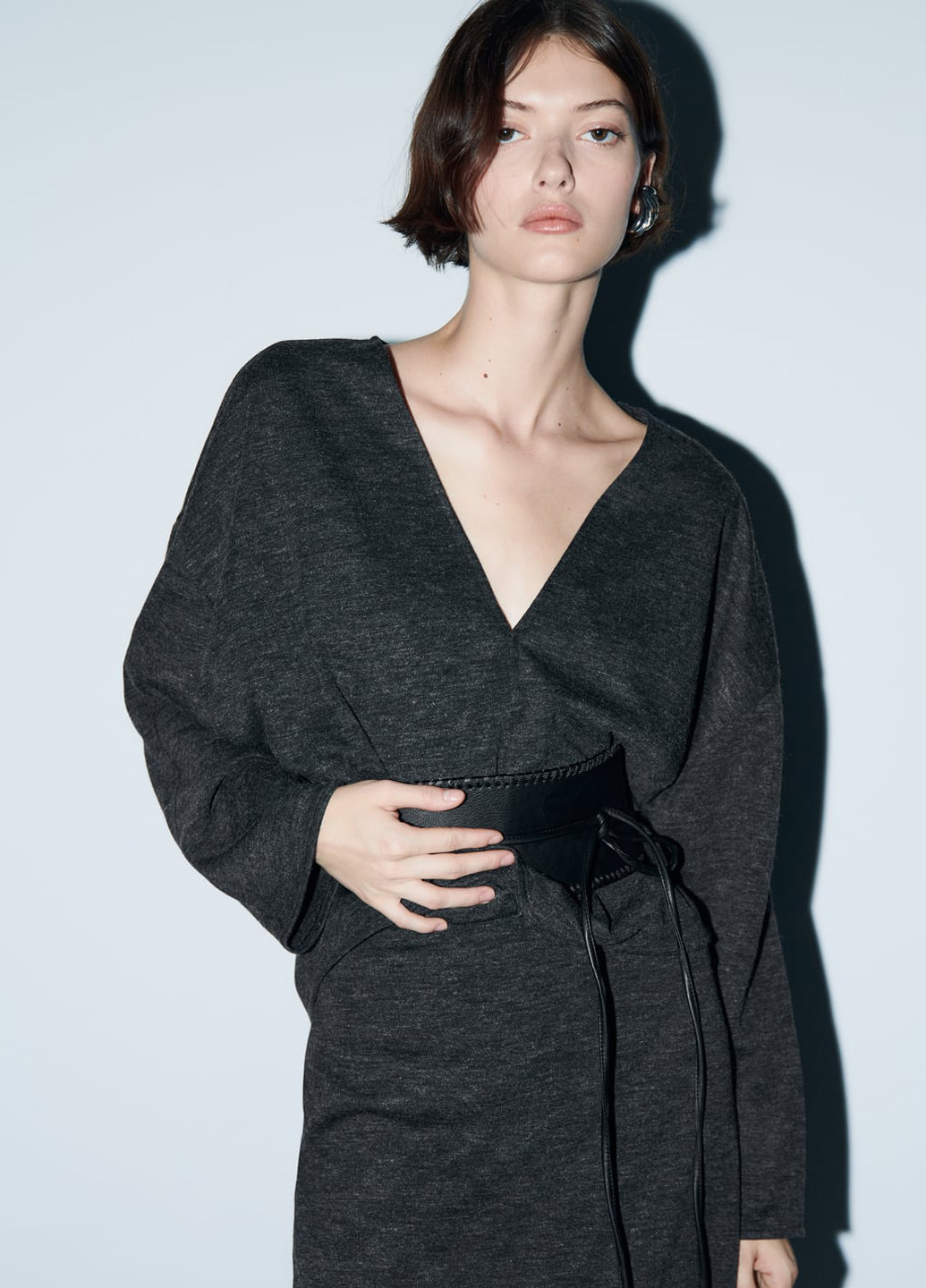 Серый демисезонный пуловер пуловер Zara