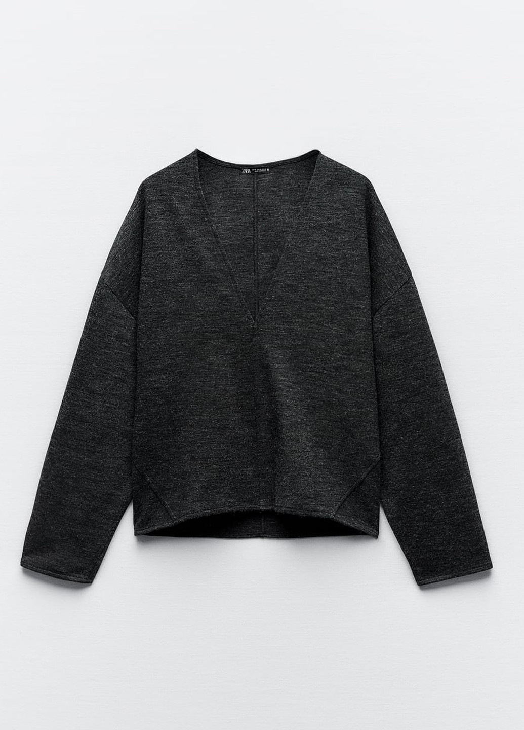 Серый демисезонный пуловер пуловер Zara