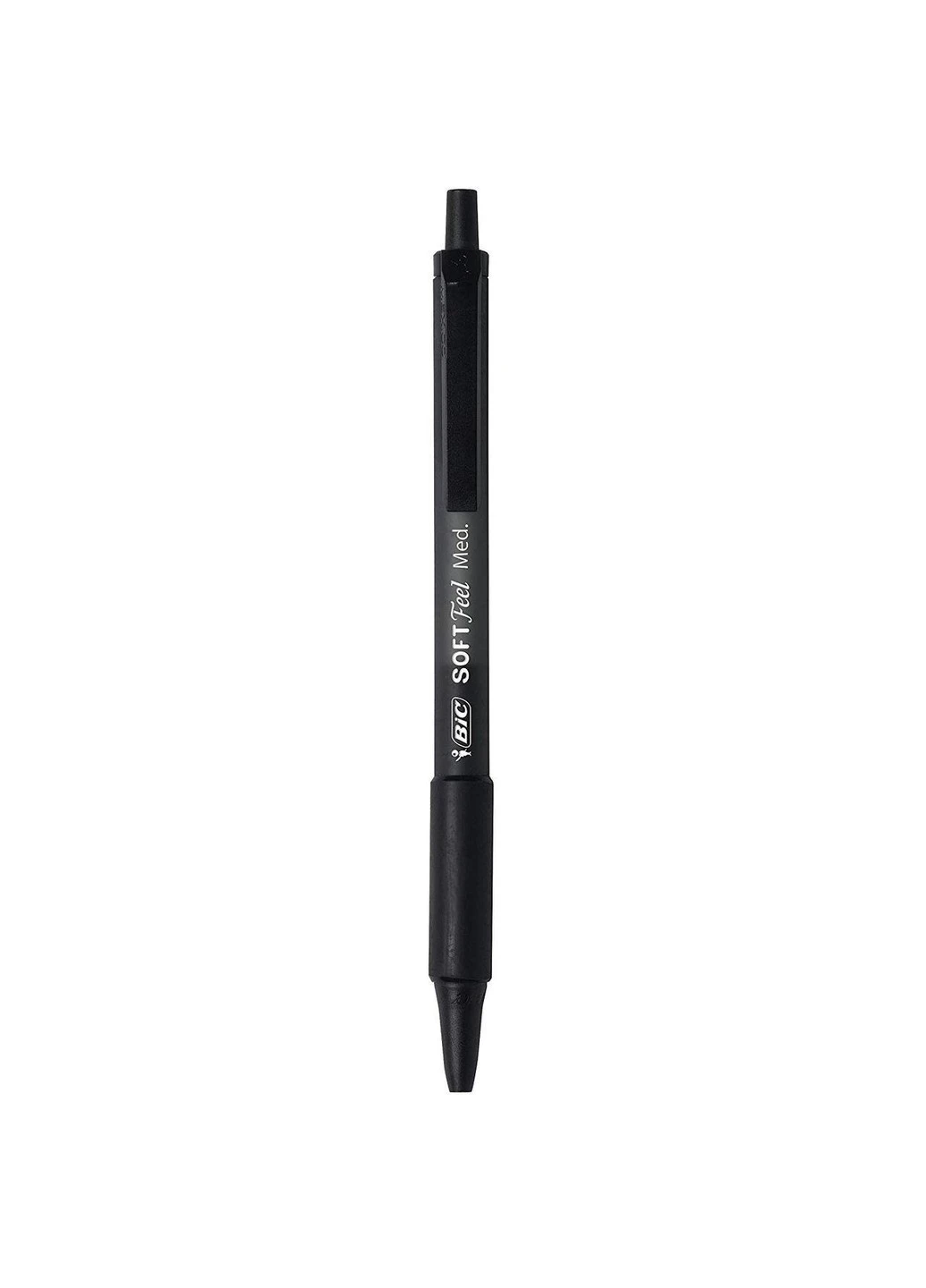Ручка автоматична Soft Feel, 1 мм. Масляна чорна (BICSCSF11BK) Bic (255254469)