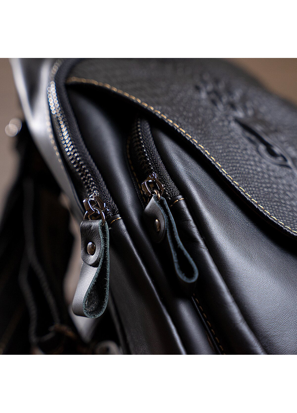 Мужская кожаная сумка 16х29,5х6 см Vintage (252130083)