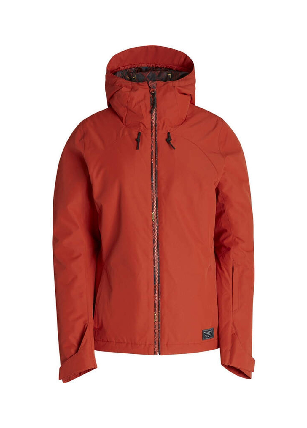 Темно-красная зимняя куртка лыжная Billabong