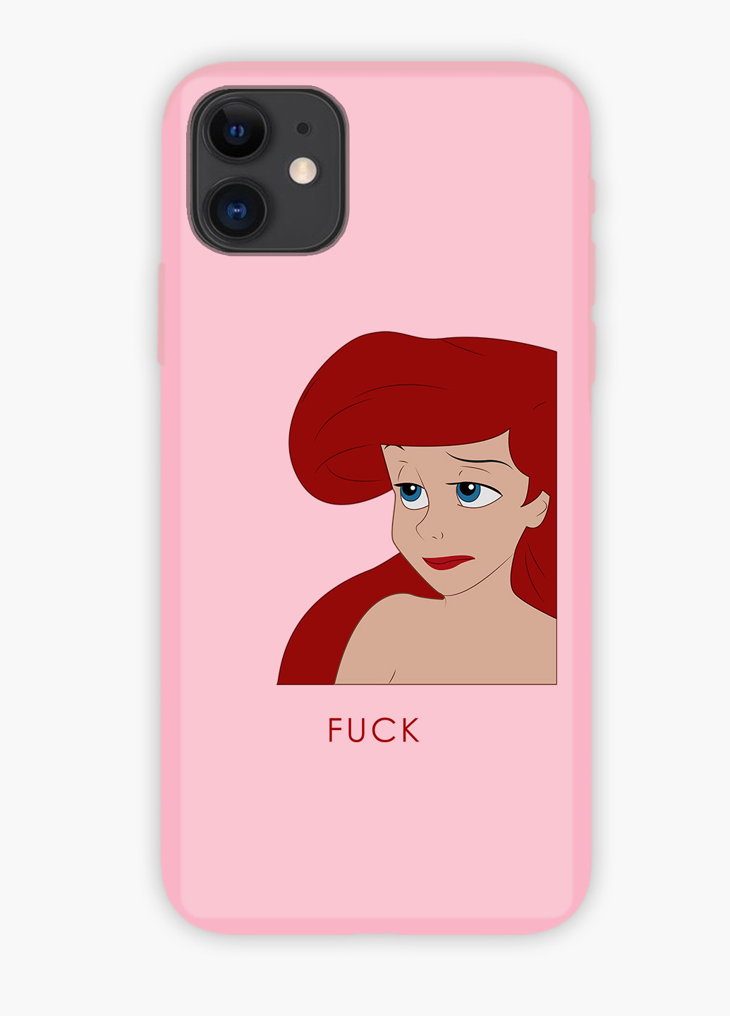 Чехол силиконовый Apple Iphone X Ариель Русалочка Ариэль Дисней (Ariel Disney) (6129-1442) MobiPrint (219536024)