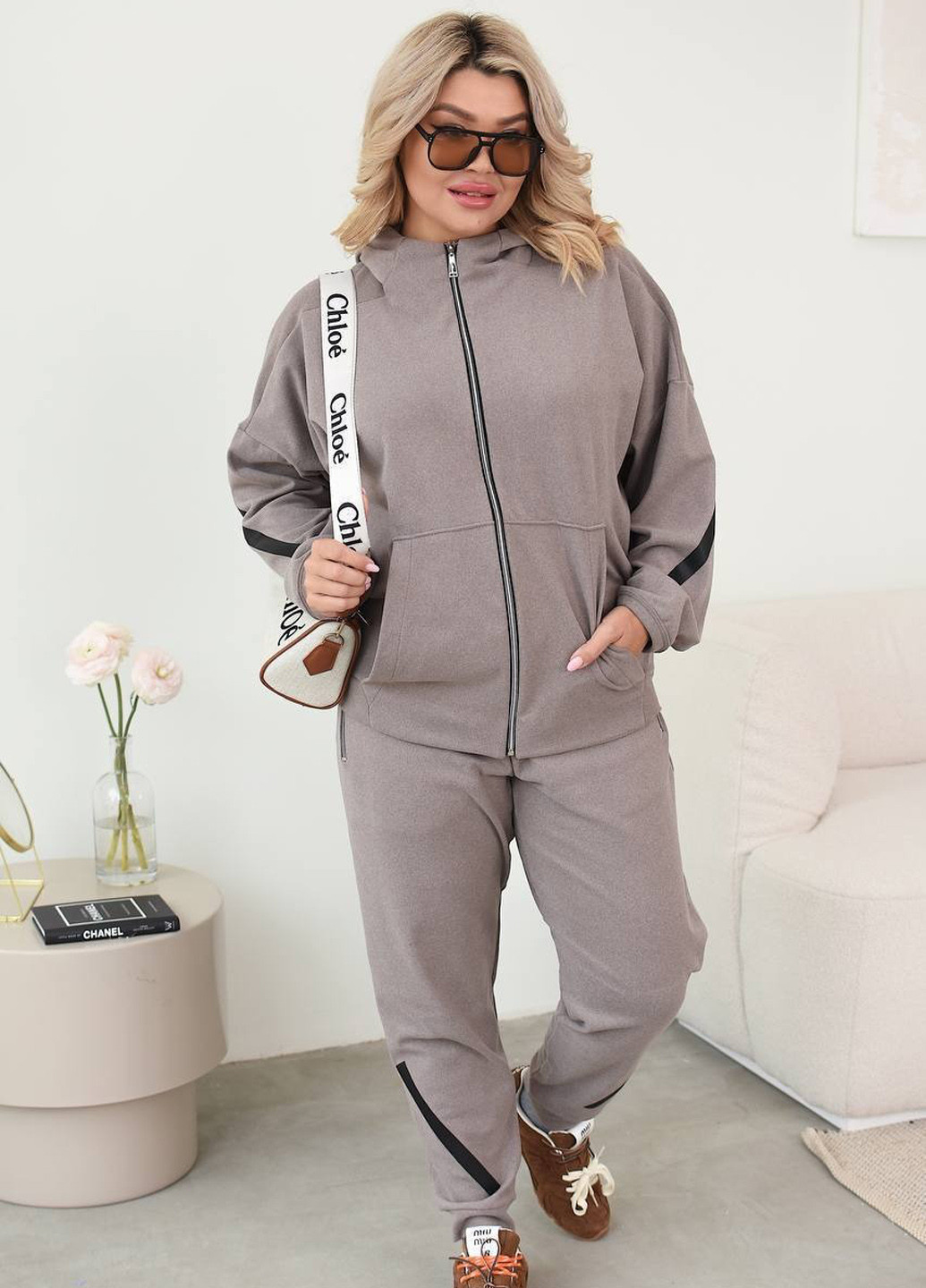 Костюм (толстовка, брюки) No Brand (362121132)