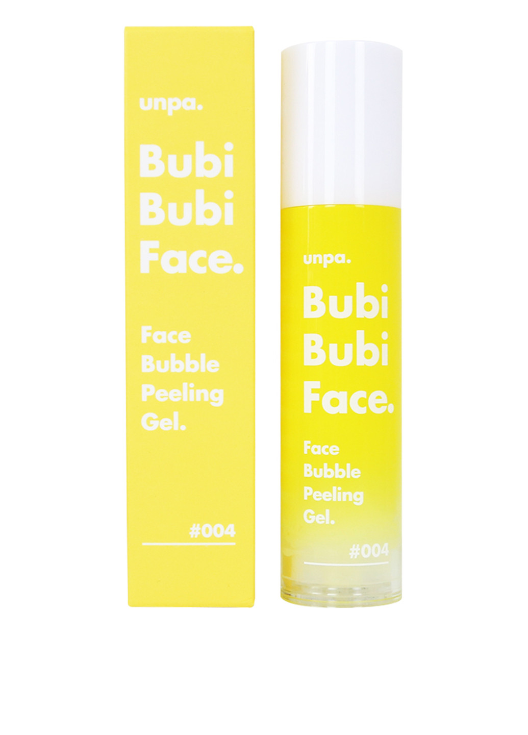 Пилинг гель для лица bubi bubi face - face bubble pealling, 50 мл UNPA