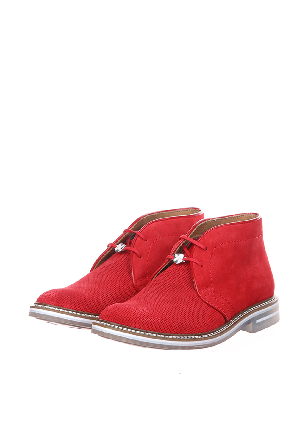 Красные осенние ботинки дезерты Brimarts