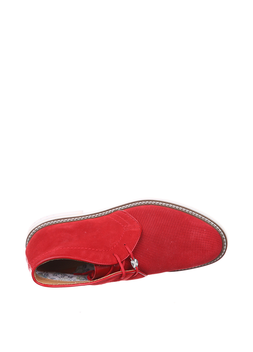 Красные осенние ботинки дезерты Brimarts