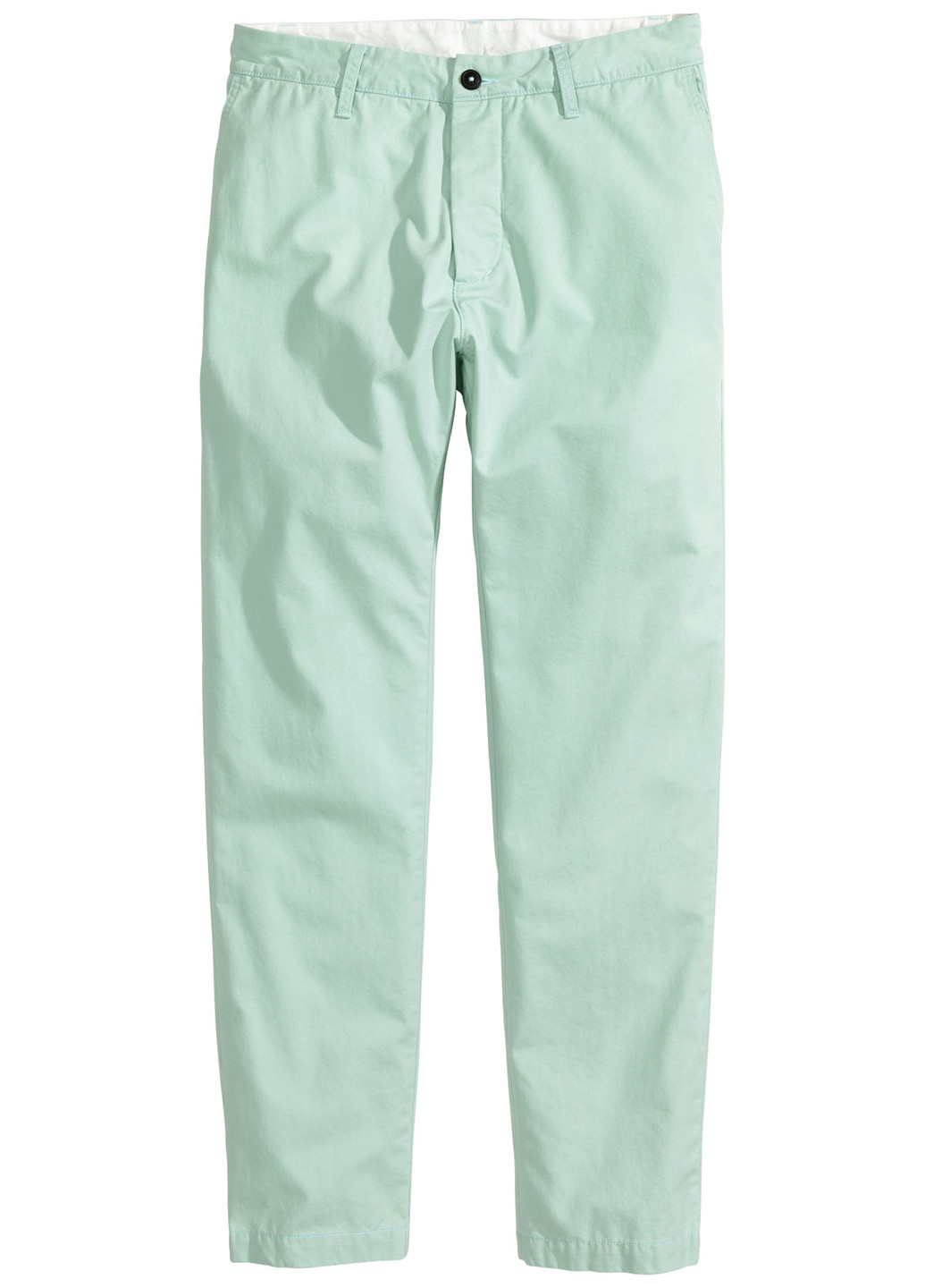 Мятные кэжуал летние чиносы брюки H&M