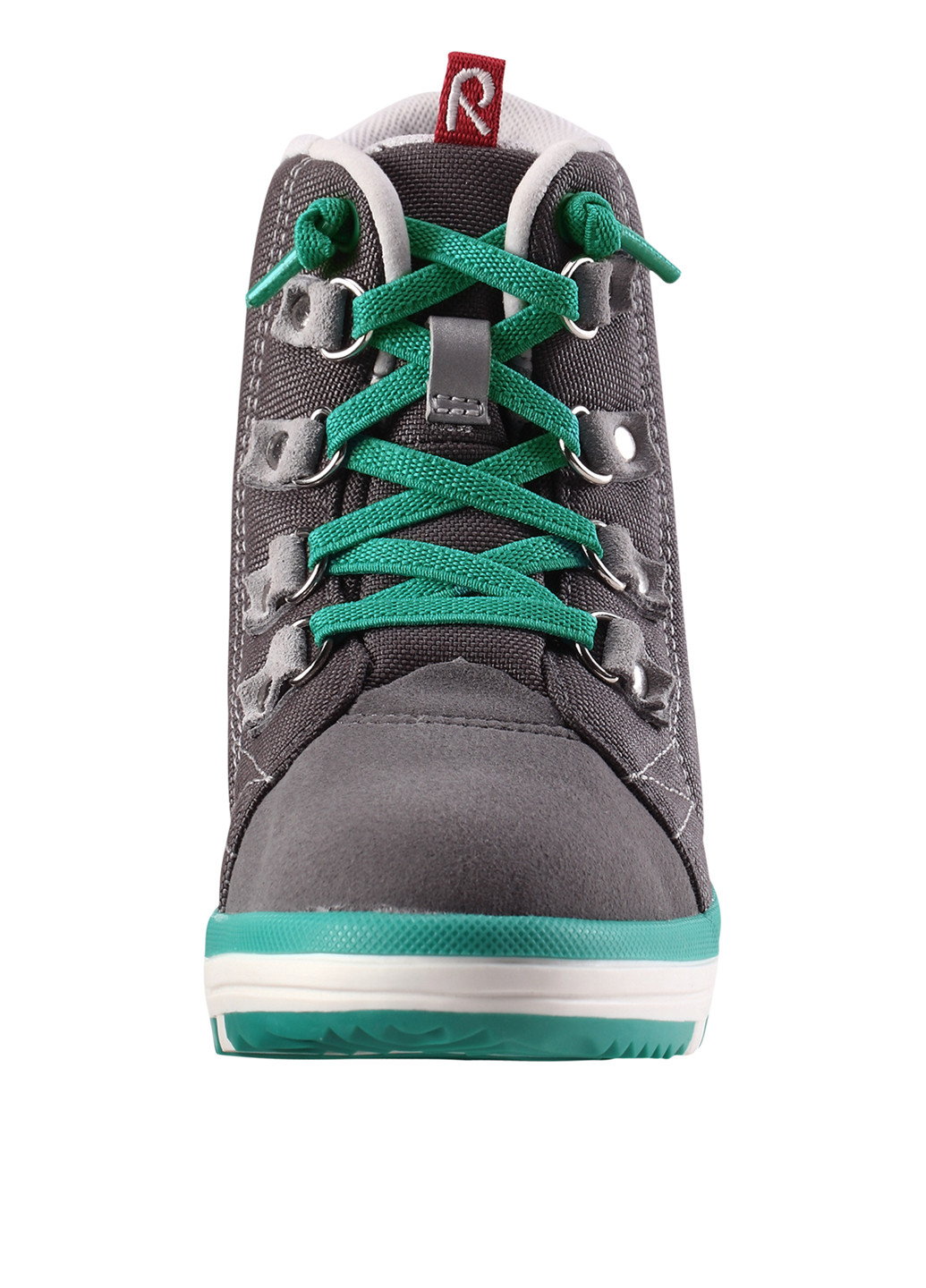 Серо-зеленые демисезонные кроссовки Reima