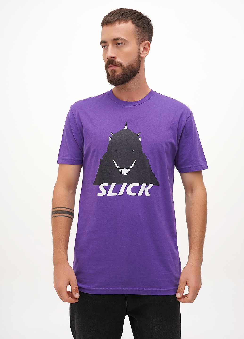 Фиолетовая футболка Next Level