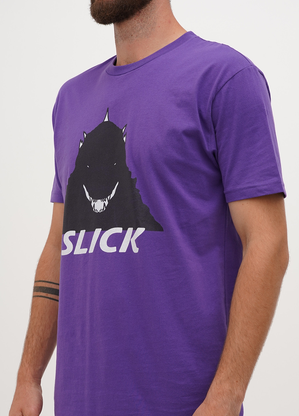 Фиолетовая футболка Next Level