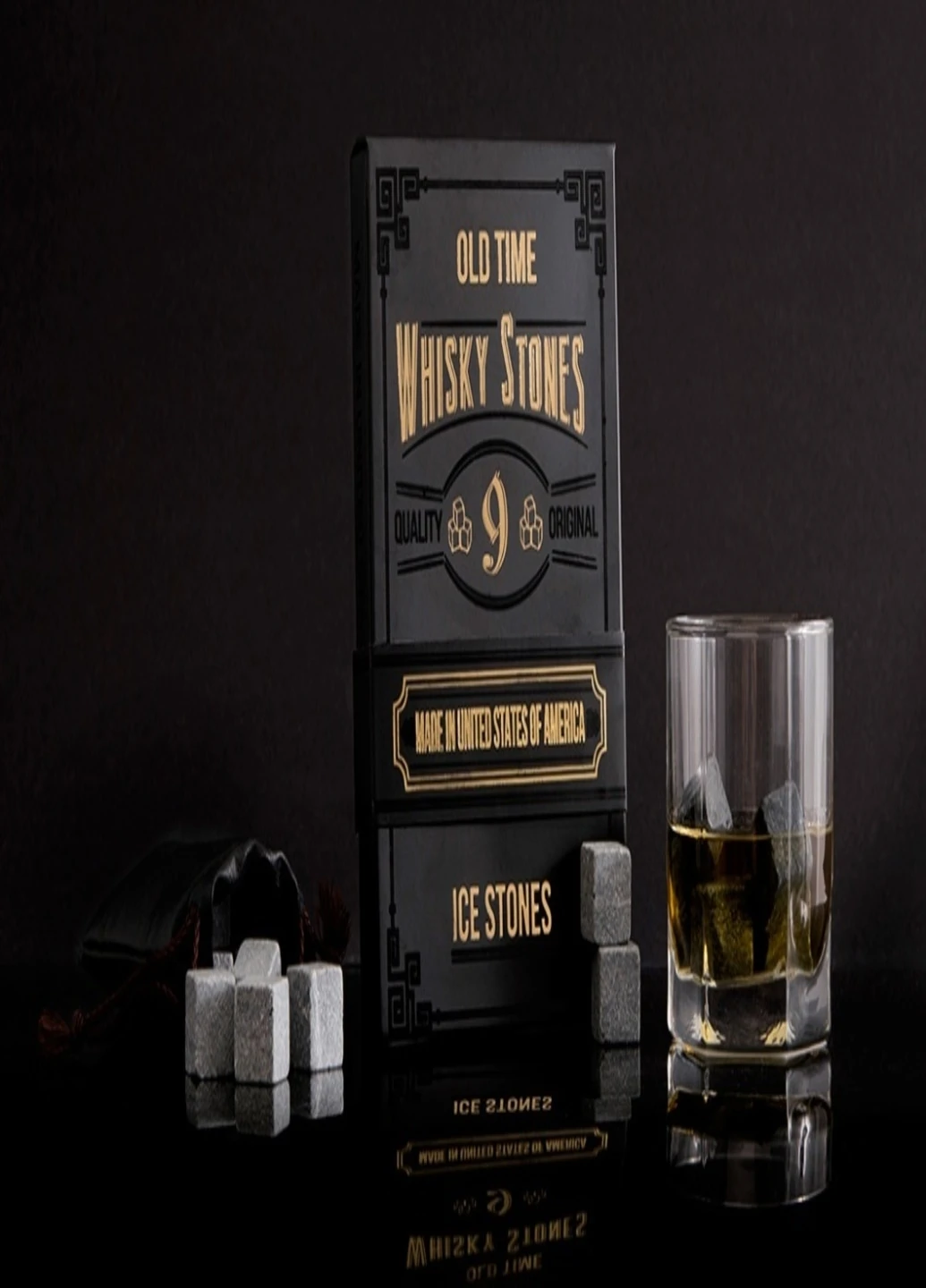 Камни для виски Whiskey stones 9шт (155233) Francesco Marconi (214385270)
