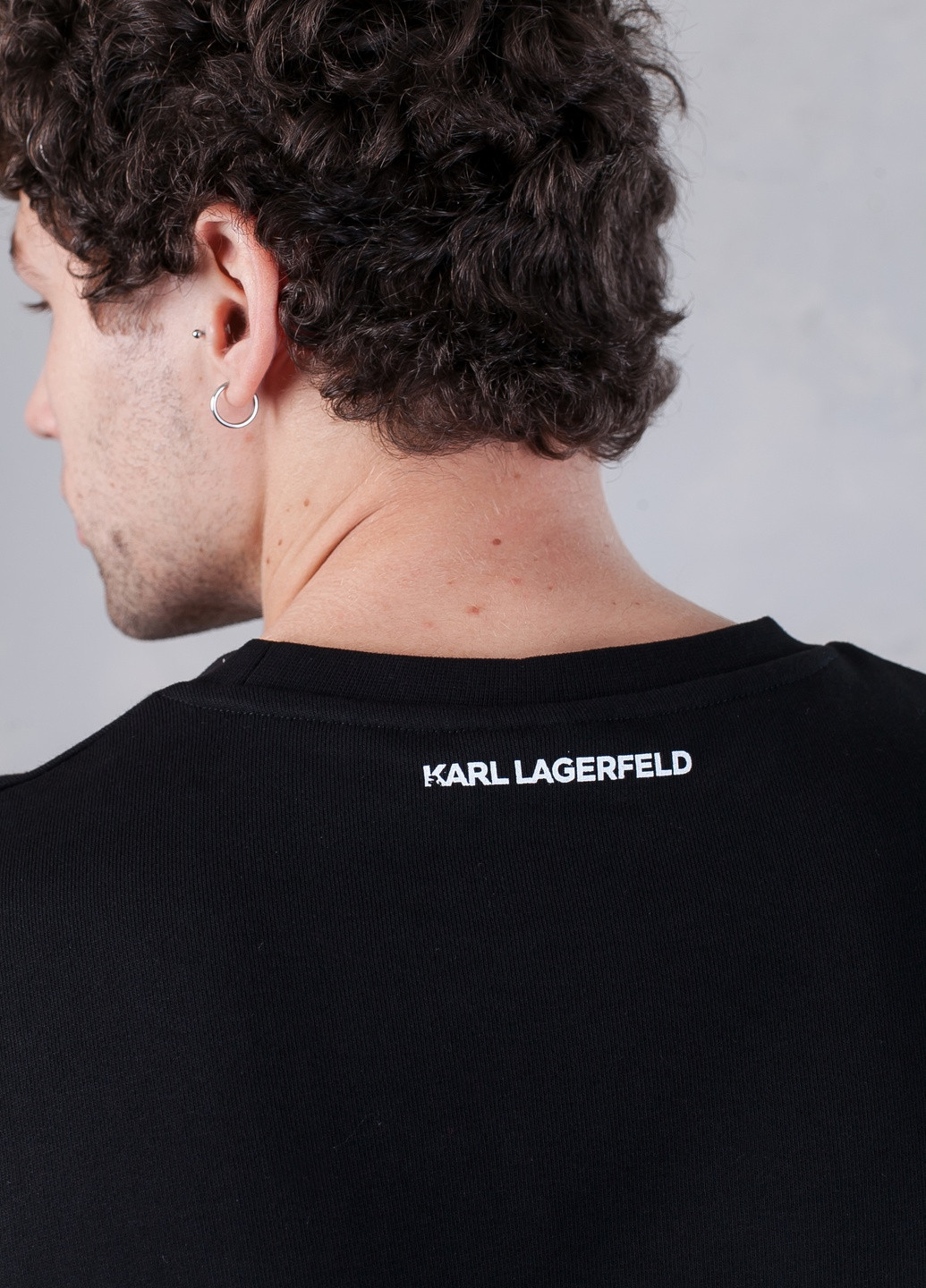 Свитшот Karl Lagerfeld - крой черный - (253976820)