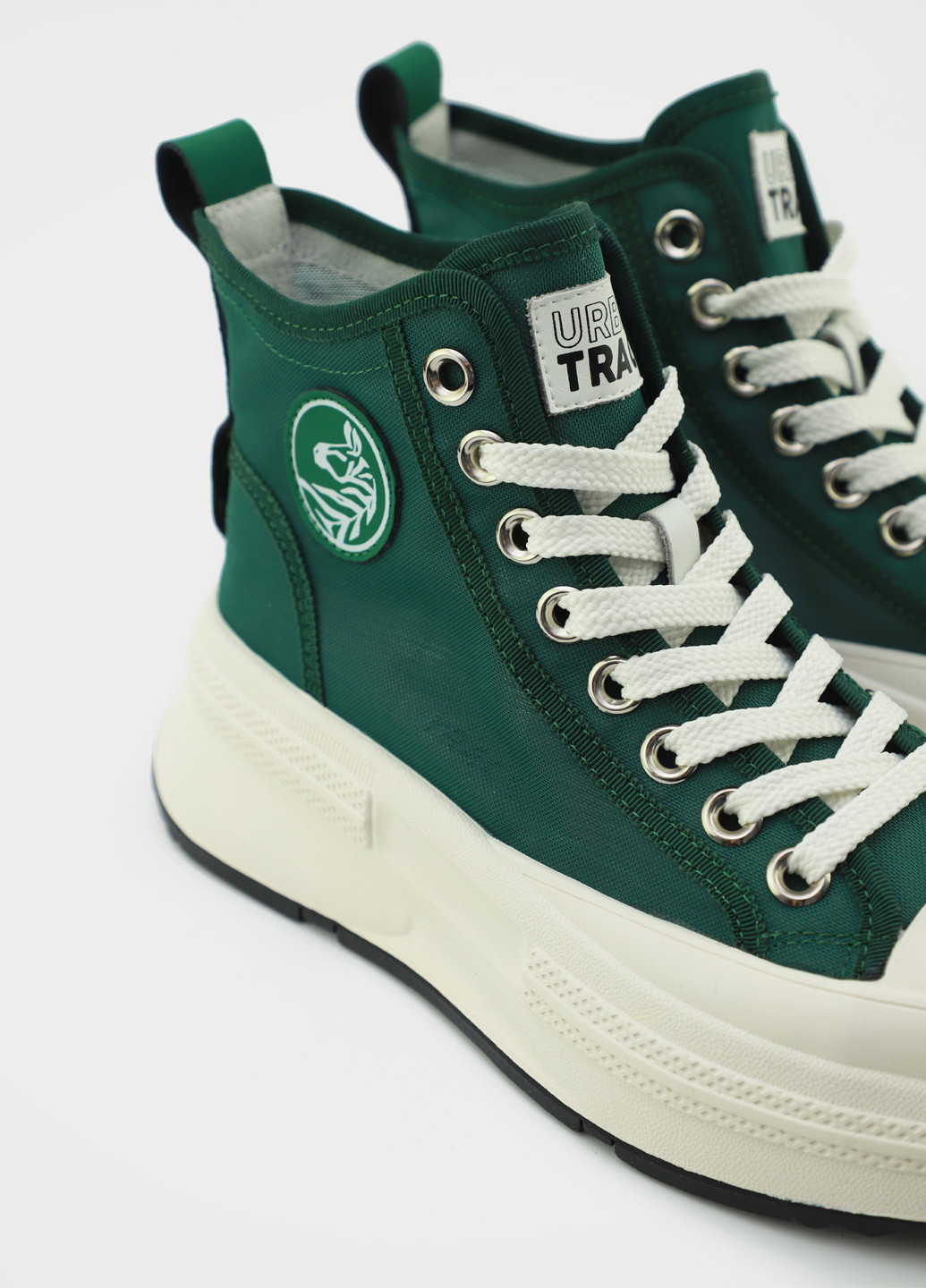 Темно-зеленые кеды URBAN TRACE