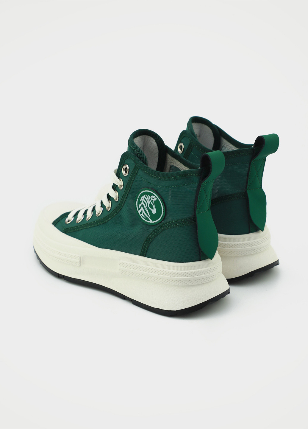 Темно-зеленые кеды URBAN TRACE