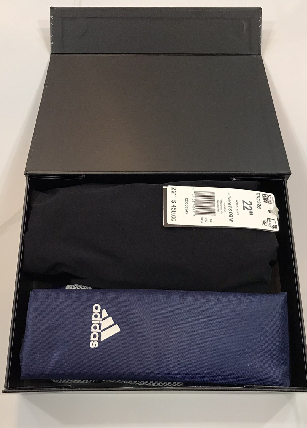 Чорний демісезонний купальник суцільний adidas