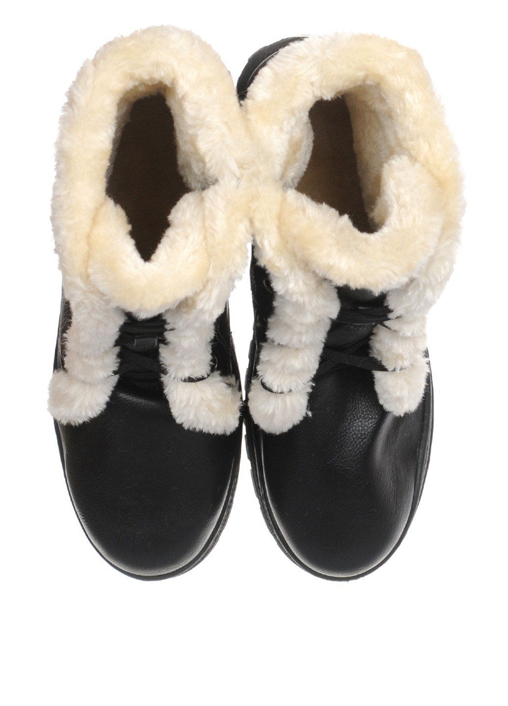 Зимние ботинки тимберленды DF-Shoes с мехом из искусственной кожи