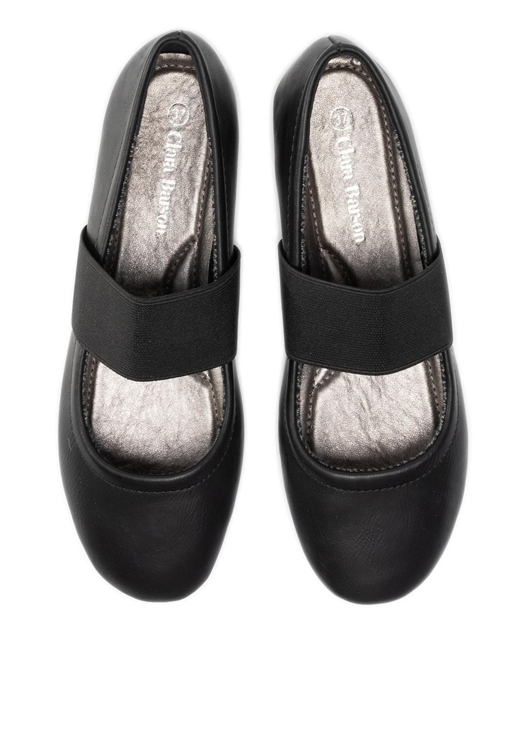 Туфлі WS2965-02 Clara Barson однотонні чорні кежуали