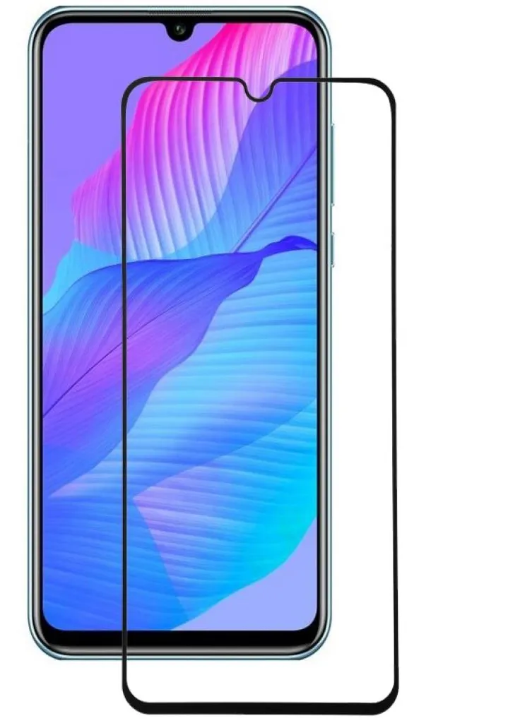 Скло захисне Huawei Y8p / P Smart S Black (705142) BeCover (203983044)