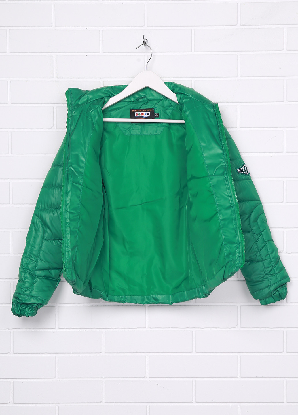 Зеленая демисезонная куртка Bonito