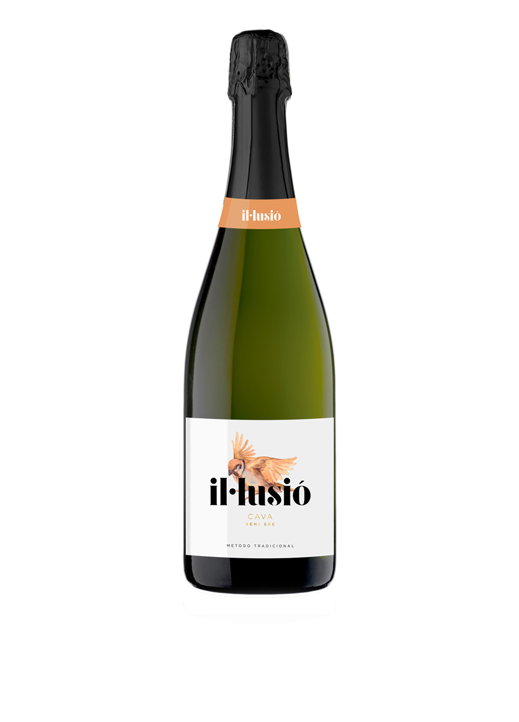 Вино Кава Іспанія ігристе біле напівсухе 10-14%, 0,75 л IlLusio (191441277)