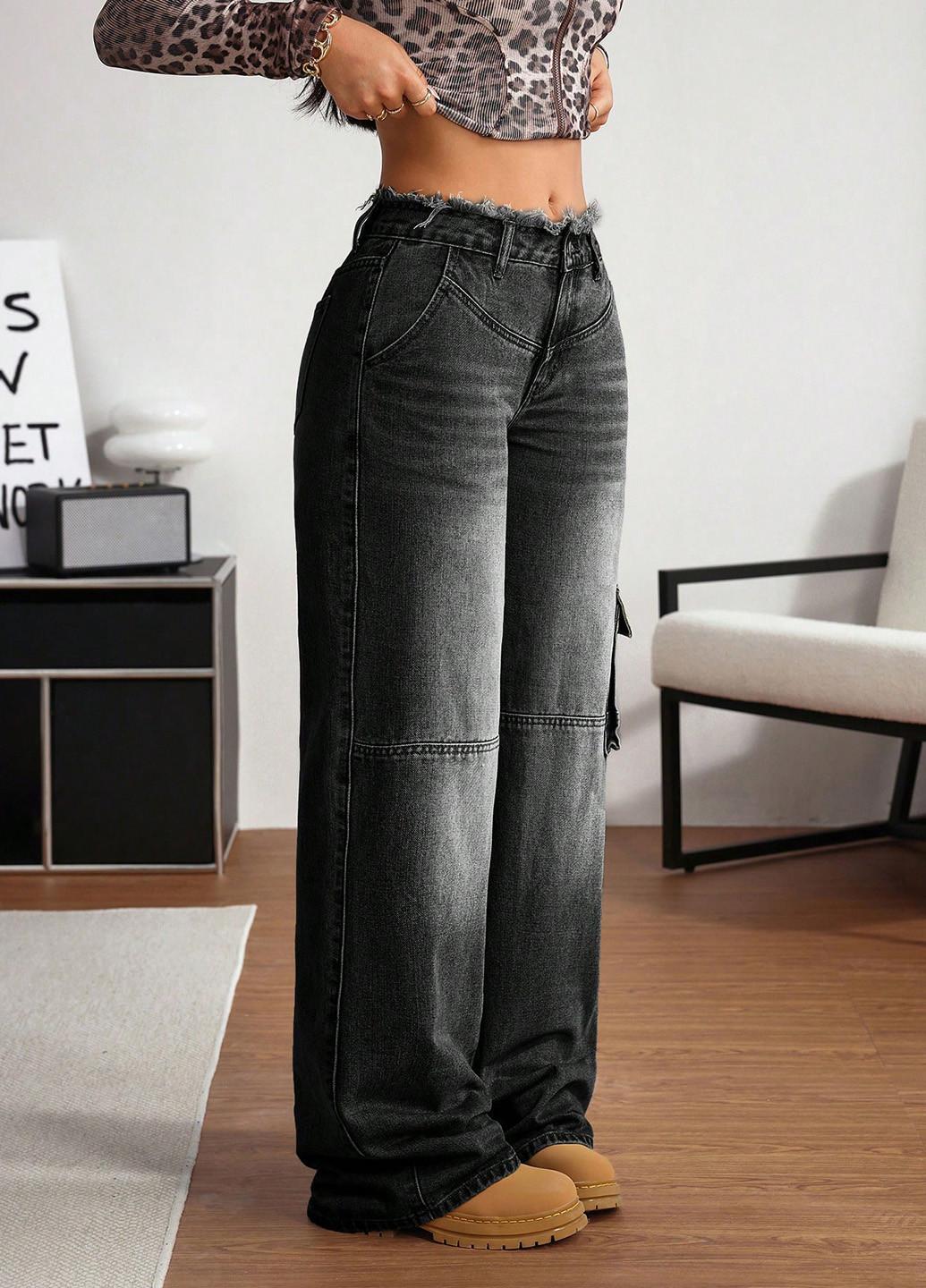 Джинси SHEIN - (343316237)