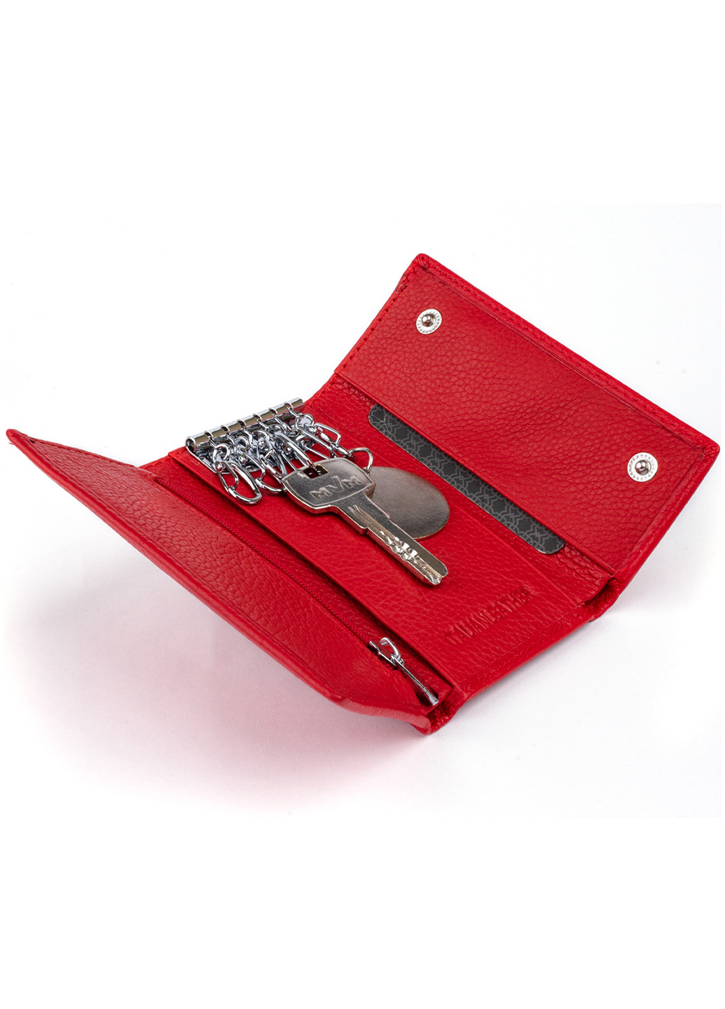 Женский кожаный кошелек-ключница 12,3х7,3х1 см st leather (229460608)