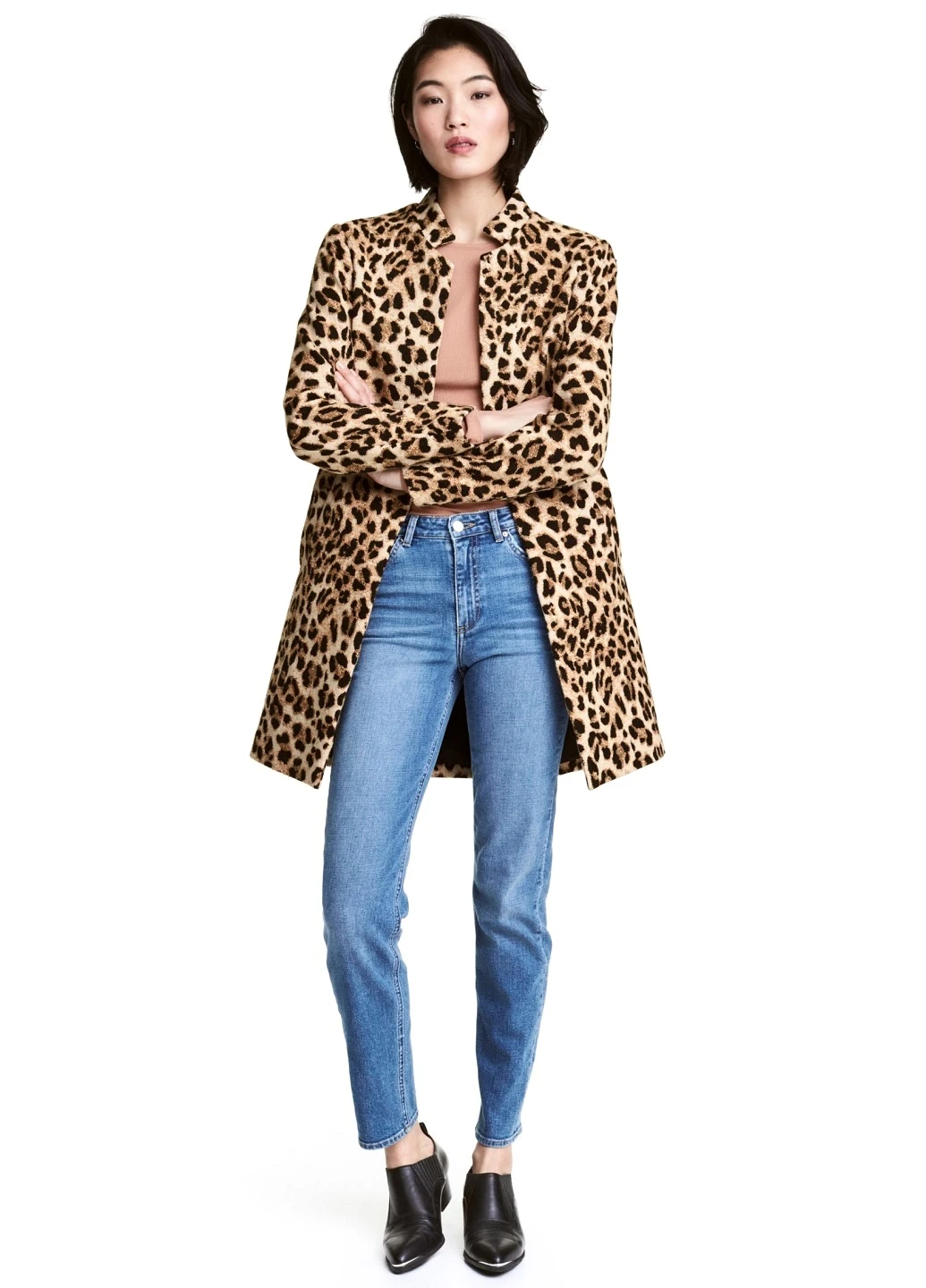 Светло-коричневое демисезонное Пальто H&M