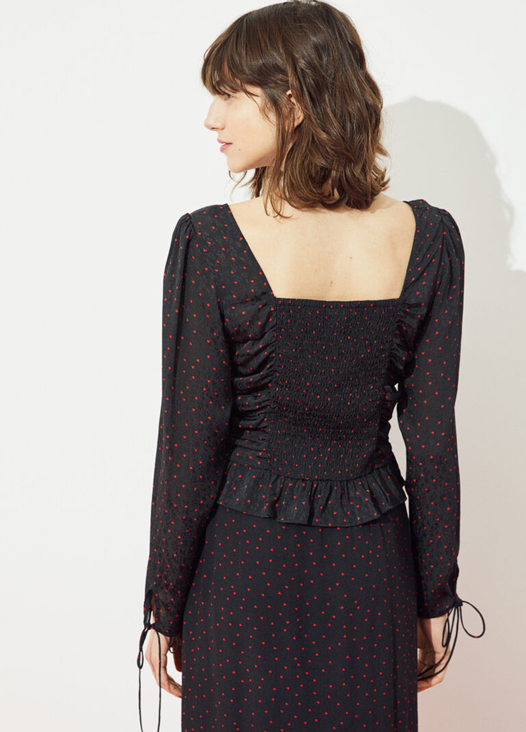 Чёрная блуза H&M