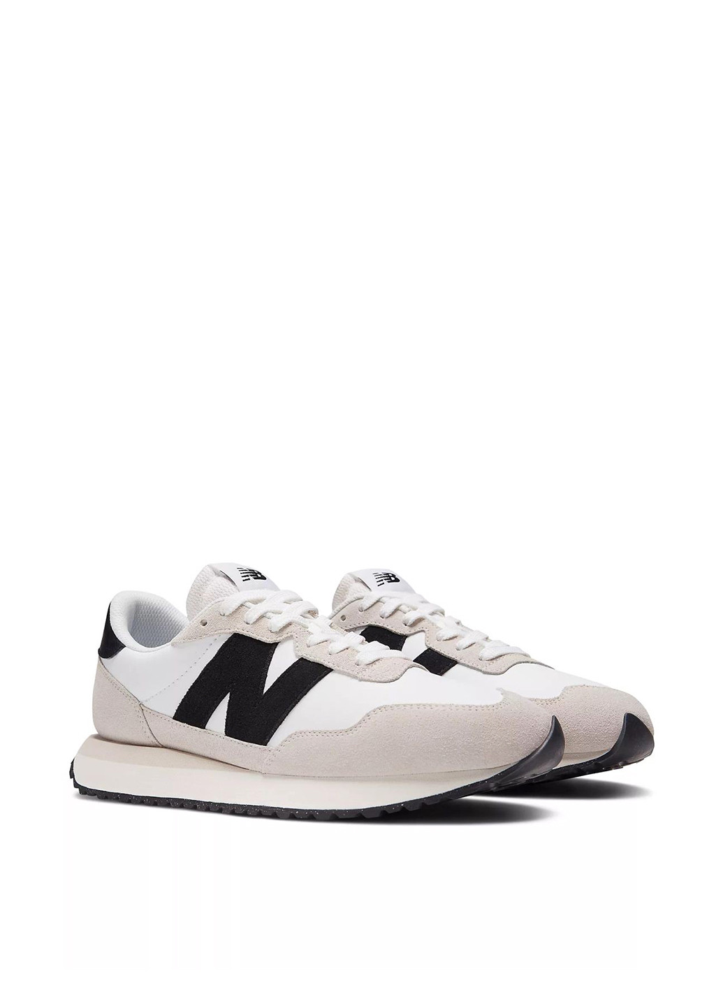 Белые демисезонные кроссовки New Balance