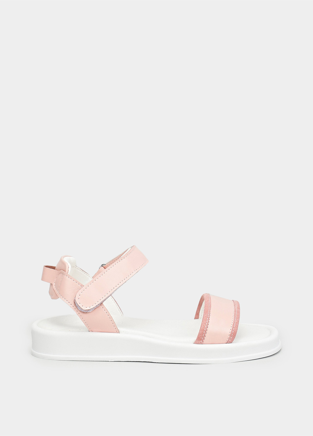 Бежевые кэжуал сандалии Braska на липучке