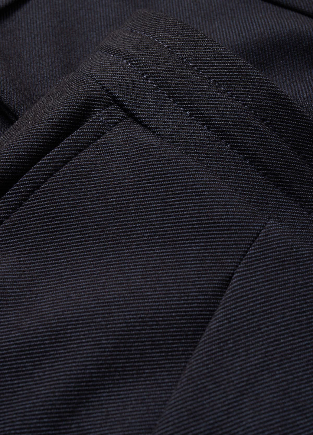 Темно-синие кэжуал, классические демисезонные зауженные брюки C&A