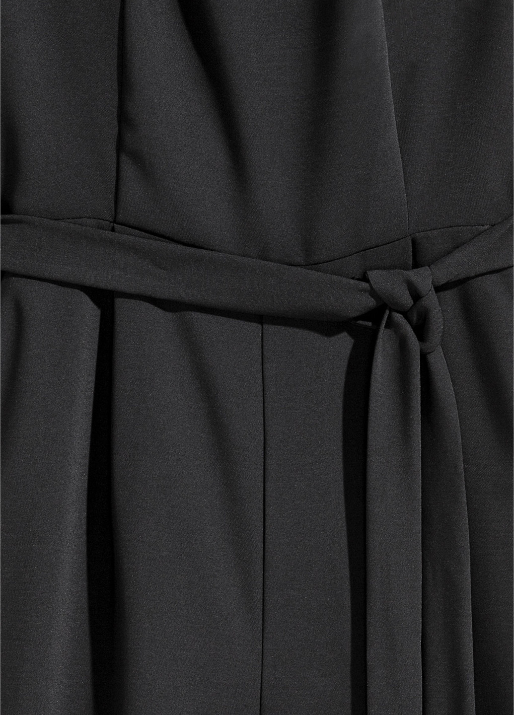 Комбінезон H&M комбінезон-шорти однотонний чорний кежуал