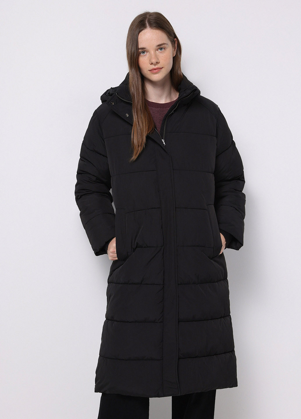 Чорна зимня куртка куртка-пальто Colin's