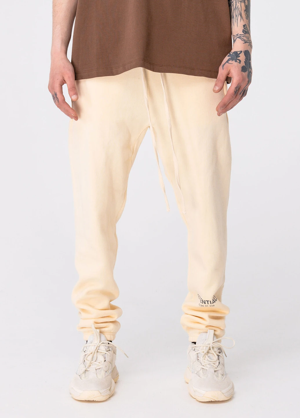 Песочные спортивные демисезонные джоггеры брюки Fear of God