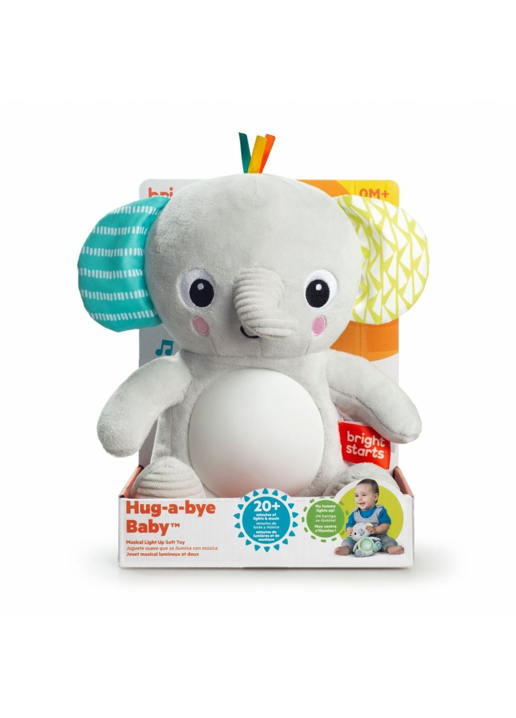 Развивающая игрушка Слоненок Hug-a-bye Baby (12498) Bright Starts (254068453)