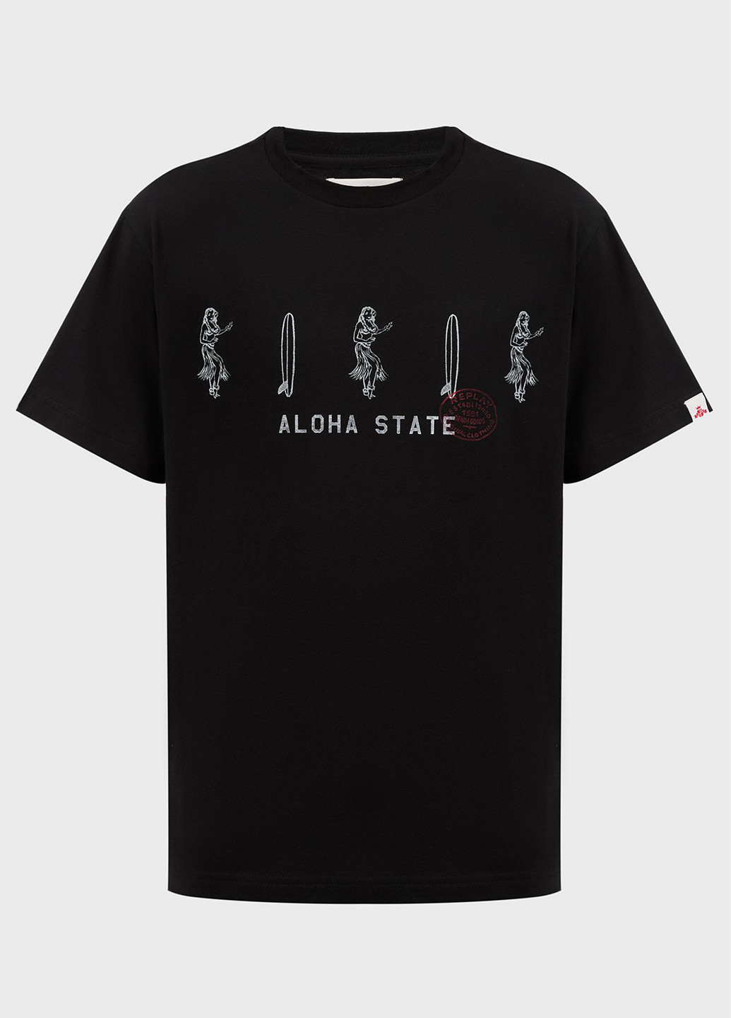 Чорна футболка Replay