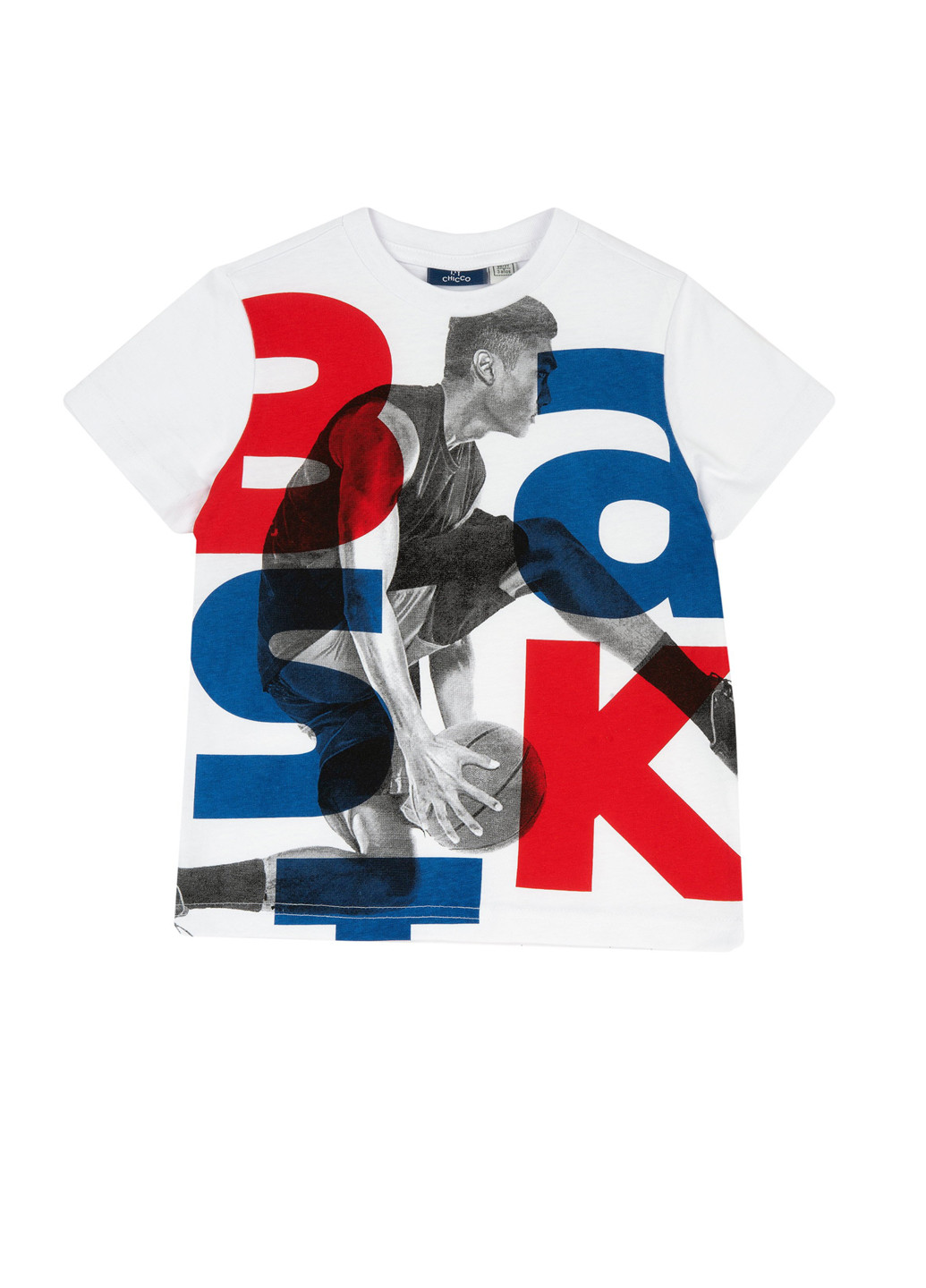 Біла літня футболка Chicco