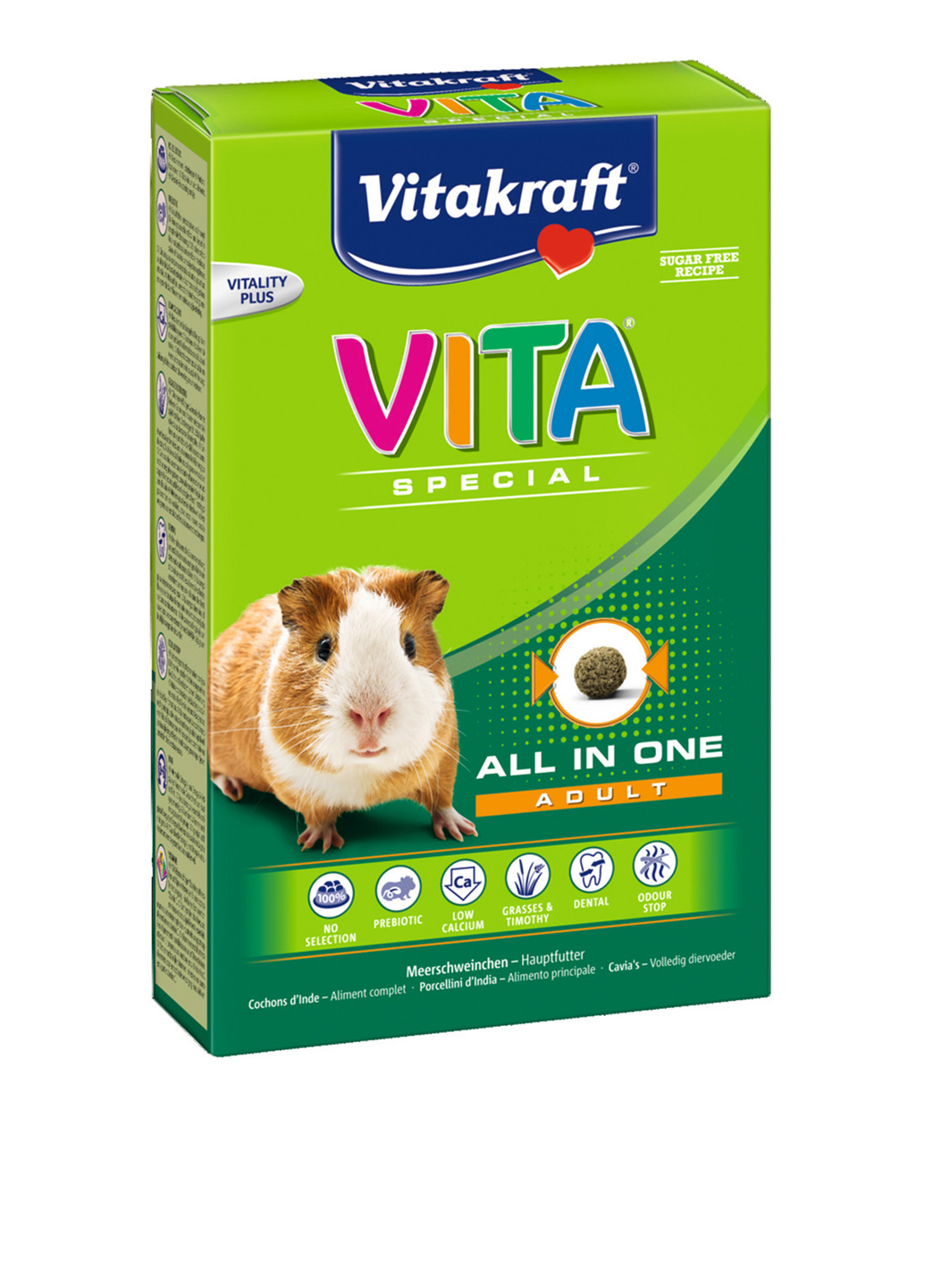 Корм для морских свинок VITA Special, 600 гр Vitakraft (142042137)