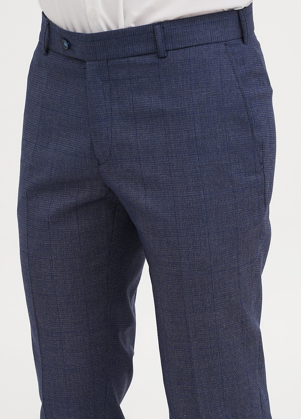 Світло-синій демісезонний костюм (піджак, штани) брючний Federico Cavallini