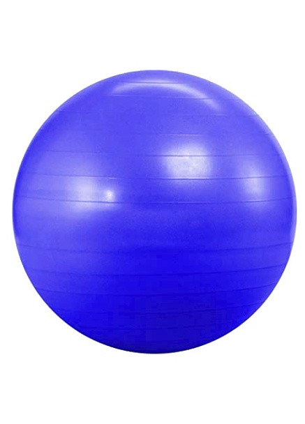 М'яч для фітнесу 75 см синій (фітбол, гімнастичний м'яч для вагітних) EF-75-Bl EasyFit (243205375)