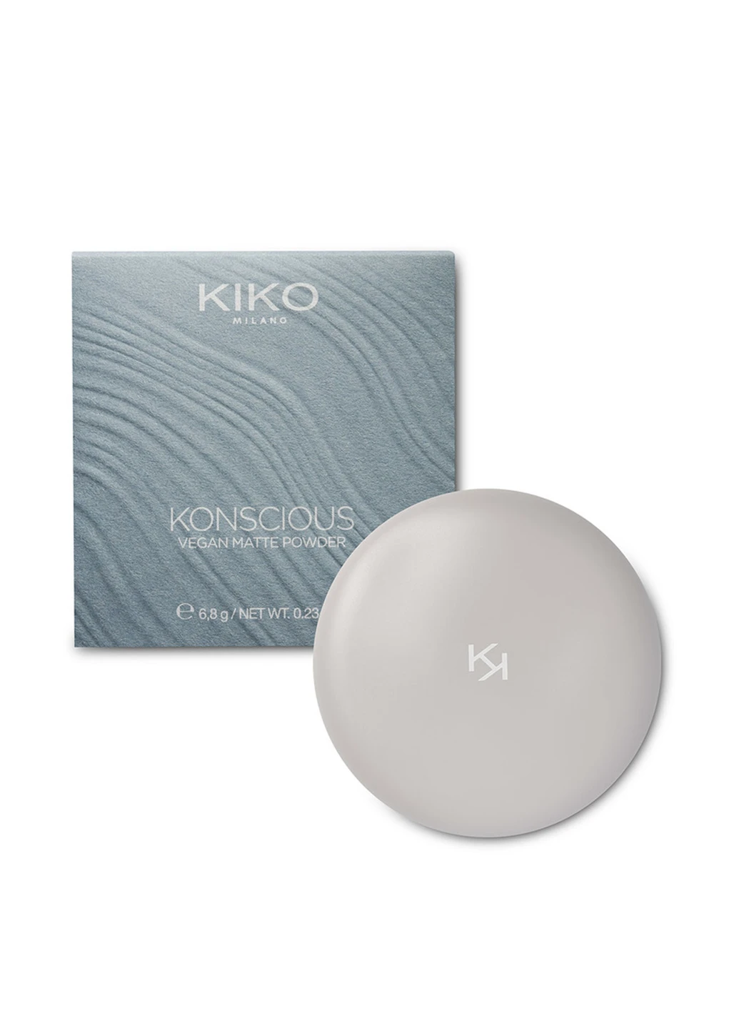 Пудра веганская №02 Light Beige, 6,8 г Kiko (205462150)