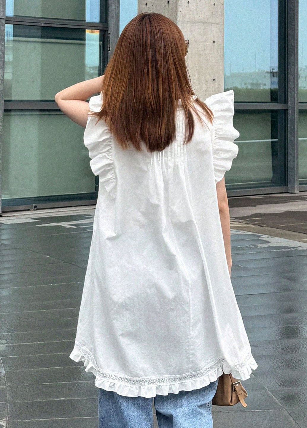 Біла блуза SHEIN