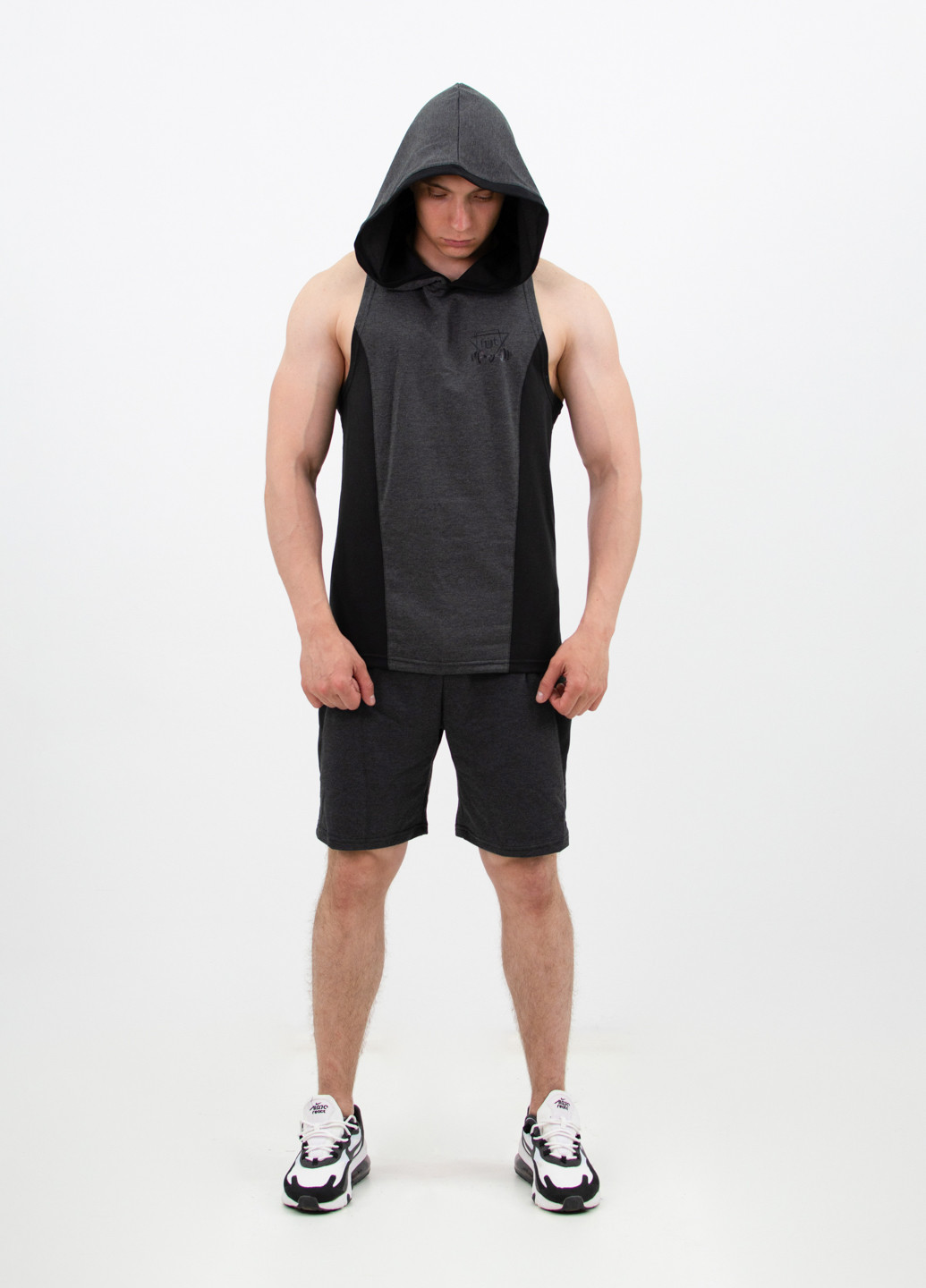 Спортивные мужские шорты Storm gray FitU (240998399)
